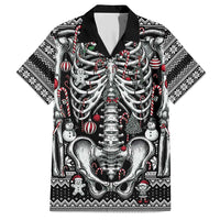 Merry Creepmas Family Matching Short Sleeve Bodycon Dress and Hawaiian Shirt Bone to be Jolly - Wonder Print Shop
