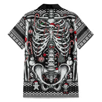 Merry Creepmas Family Matching Short Sleeve Bodycon Dress and Hawaiian Shirt Bone to be Jolly - Wonder Print Shop