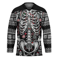 Merry Creepmas Hockey Jersey Bone to be Jolly - Wonder Print Shop