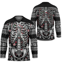 Merry Creepmas Hockey Jersey Bone to be Jolly - Wonder Print Shop