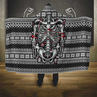Merry Creepmas Hooded Blanket Bone to be Jolly - Wonder Print Shop