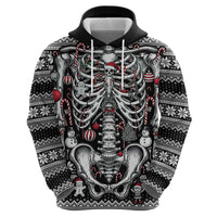 Merry Creepmas Hoodie Bone to be Jolly - Wonder Print Shop
