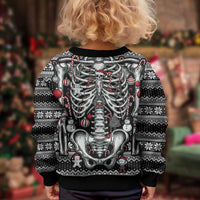 Merry Creepmas Bone to be Jolly Kid Ugly Christmas Sweater - Wonder Print Shop