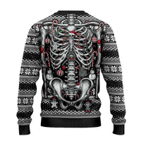 Merry Creepmas Bone to be Jolly Ugly Christmas Sweater - Wonder Print Shop