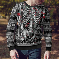 Merry Creepmas Bone to be Jolly Ugly Christmas Sweater - Wonder Print Shop