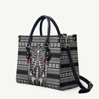 Merry Creepmas Leather Bag Bone to be Jolly - Wonder Print Shop