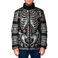 Merry Creepmas Padded Jacket Bone to be Jolly - Wonder Print Shop