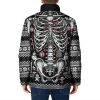Merry Creepmas Padded Jacket Bone to be Jolly - Wonder Print Shop