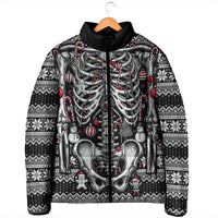 Merry Creepmas Padded Jacket Bone to be Jolly - Wonder Print Shop