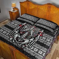 Merry Creepmas Quilt Bed Set Bone to be Jolly - Wonder Print Shop