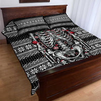Merry Creepmas Quilt Bed Set Bone to be Jolly - Wonder Print Shop