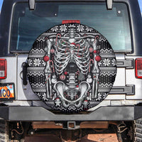 Merry Creepmas Spare Tire Cover Bone to be Jolly - Wonder Print Shop