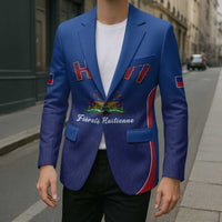 World Football Haiti 2026 Blazer Haiti est de Retour Blue Voodoo Veve Spirits - Wonder Print Shop