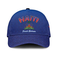 World Football Haiti 2026 Classic Cap Haiti est de Retour Blue Voodoo Veve Spirits - Wonder Print Shop