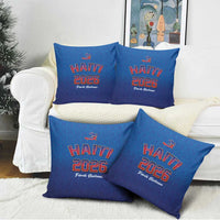 World Football Haiti 2026 Pillow Cover Haiti est de Retour Blue Voodoo Veve Spirits - Wonder Print Shop