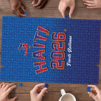 World Football Haiti 2026 Puzzle Haiti est de Retour Blue Voodoo Veve Spirits - Wonder Print Shop