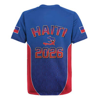 World Football Haiti 2026 Rugby Jersey Haiti est de Retour Blue Voodoo Veve Spirits - Wonder Print Shop