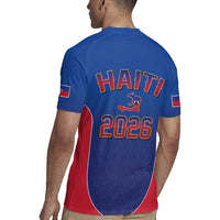 World Football Haiti 2026 Rugby Jersey Haiti est de Retour Blue Voodoo Veve Spirits - Wonder Print Shop