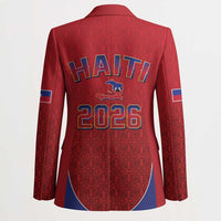 World Football Haiti 2026 Blazer Haiti est de Retour Red Voodoo Veve Spirits - Wonder Print Shop