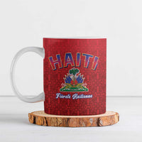 World Football Haiti 2026 Ceramic Mug Haiti est de Retour Red Voodoo Veve Spirits - Wonder Print Shop