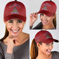 World Football Haiti 2026 Classic Cap Haiti est de Retour Red Voodoo Veve Spirits - Wonder Print Shop