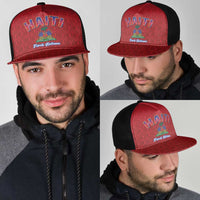 World Football Haiti 2026 Mesh Trucker Cap Haiti est de Retour Red Voodoo Veve Spirits - Wonder Print Shop