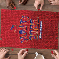 World Football Haiti 2026 Puzzle Haiti est de Retour Red Voodoo Veve Spirits - Wonder Print Shop