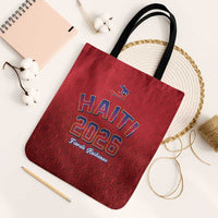 World Football Haiti 2026 Tote Bag Haiti est de Retour Red Voodoo Veve Spirits - Wonder Print Shop