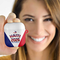 World Football Haiti 2026 AirPods Case Haiti est de Retour White Voodoo Veve Spirits - Wonder Print Shop