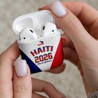 World Football Haiti 2026 AirPods Case Haiti est de Retour White Voodoo Veve Spirits - Wonder Print Shop
