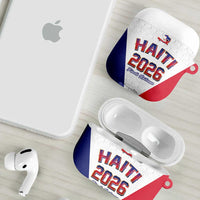 World Football Haiti 2026 AirPods Case Haiti est de Retour White Voodoo Veve Spirits - Wonder Print Shop