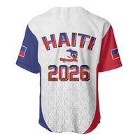World Football Haiti 2026 Baseball Jersey Haiti est de Retour White Voodoo Veve Spirits - Wonder Print Shop