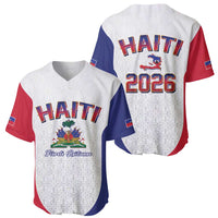 World Football Haiti 2026 Baseball Jersey Haiti est de Retour White Voodoo Veve Spirits - Wonder Print Shop
