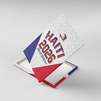 World Football Haiti 2026 Canvas Wall Art Haiti est de Retour White Voodoo Veve Spirits - Wonder Print Shop