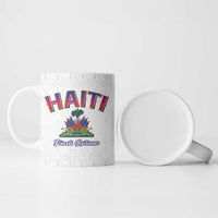 World Football Haiti 2026 Ceramic Mug Haiti est de Retour White Voodoo Veve Spirits - Wonder Print Shop