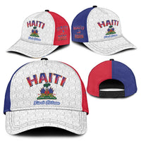 World Football Haiti 2026 Classic Cap Haiti est de Retour White Voodoo Veve Spirits - Wonder Print Shop