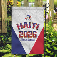 World Football Haiti 2026 Garden Flag Haiti est de Retour White Voodoo Veve Spirits - Wonder Print Shop