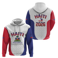 World Football Haiti 2026 Hoodie Haiti est de Retour White Voodoo Veve Spirits - Wonder Print Shop