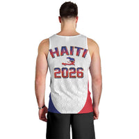 World Football Haiti 2026 Men Tank Top Haiti est de Retour White Voodoo Veve Spirits - Wonder Print Shop