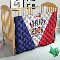 World Football Haiti 2026 Quilt Haiti est de Retour White Voodoo Veve Spirits - Wonder Print Shop