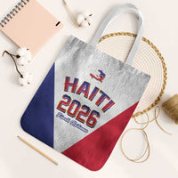 World Football Haiti 2026 Tote Bag Haiti est de Retour White Voodoo Veve Spirits - Wonder Print Shop