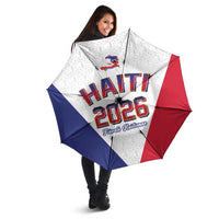 World Football Haiti 2026 Umbrella Haiti est de Retour White Voodoo Veve Spirits - Wonder Print Shop