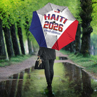 World Football Haiti 2026 Umbrella Haiti est de Retour White Voodoo Veve Spirits - Wonder Print Shop