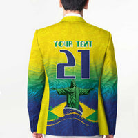 Custom Brazil WC26 Future Champions Blazer Brasil Rumo Ao Hexa - Wonder Print Shop