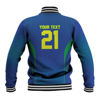 Custom Brazil World Football Legacy Baseball Jacket 5 Times History Champions Blue Version - Wonder Print Shop