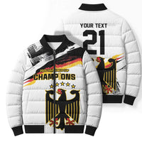 Custom Germany WC26 Future Champions Bomber Puffer Jacket Zusammen Geschichte Schreiben - Wonder Print Shop