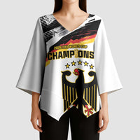 Custom Germany WC26 Future Champions Kimono Sleeve Blouse Zusammen Geschichte Schreiben - Wonder Print Shop