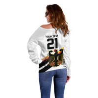 Custom Germany WC26 Future Champions Off Shoulder Sweater Zusammen Geschichte Schreiben - Wonder Print Shop