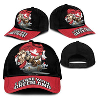 I Stand With Greenland Classic Cap Canadian Greenland Flag