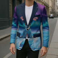 Personalized I Stand With Greenland Blazer Funny Sealion Founding